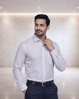 Mens Rust Bresol 31112 A Full Sleeves Shirt