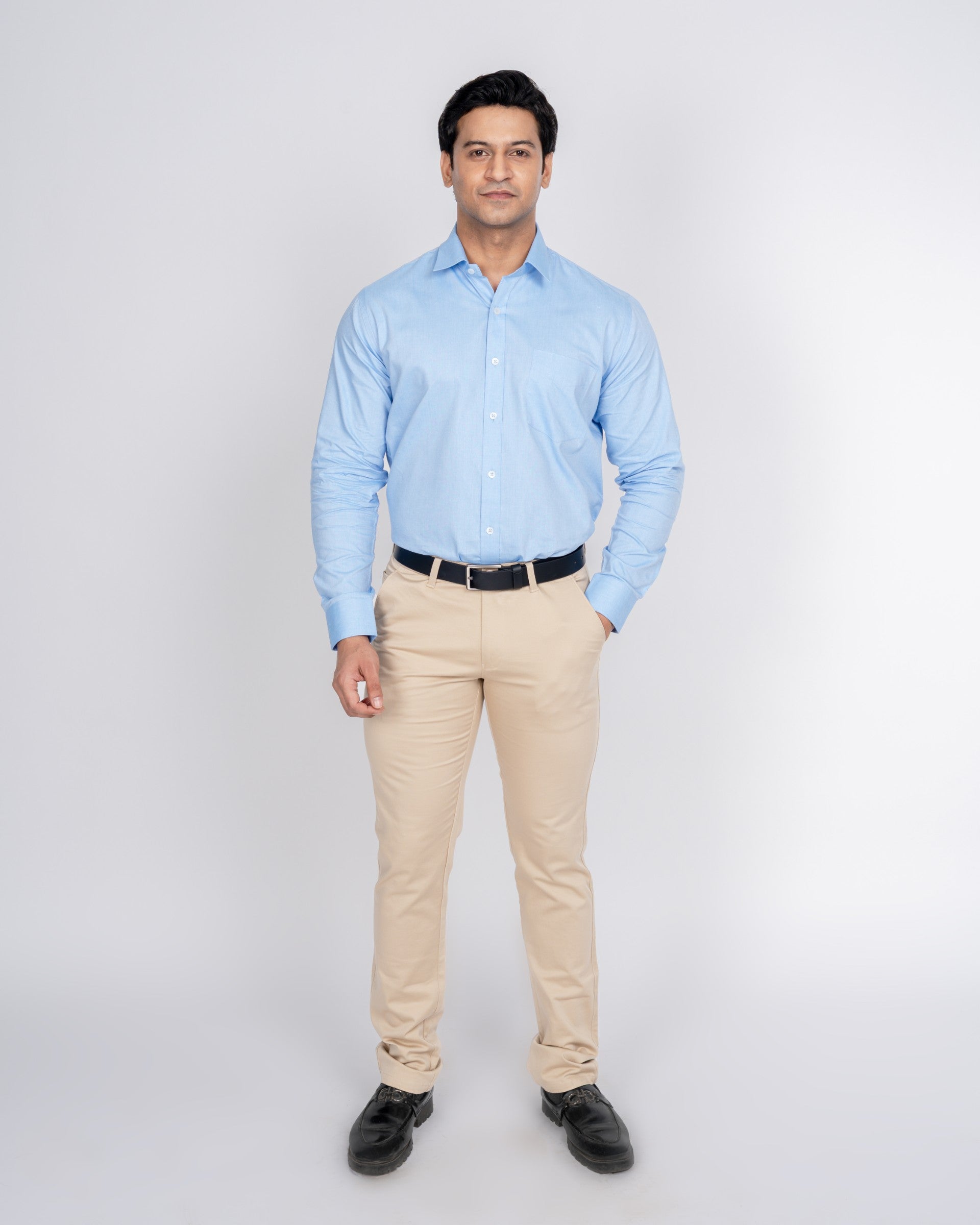 DCott Solid - Bluish Grey