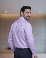 Mens Purple-4 Golden 25 Full Sleeves Shirt