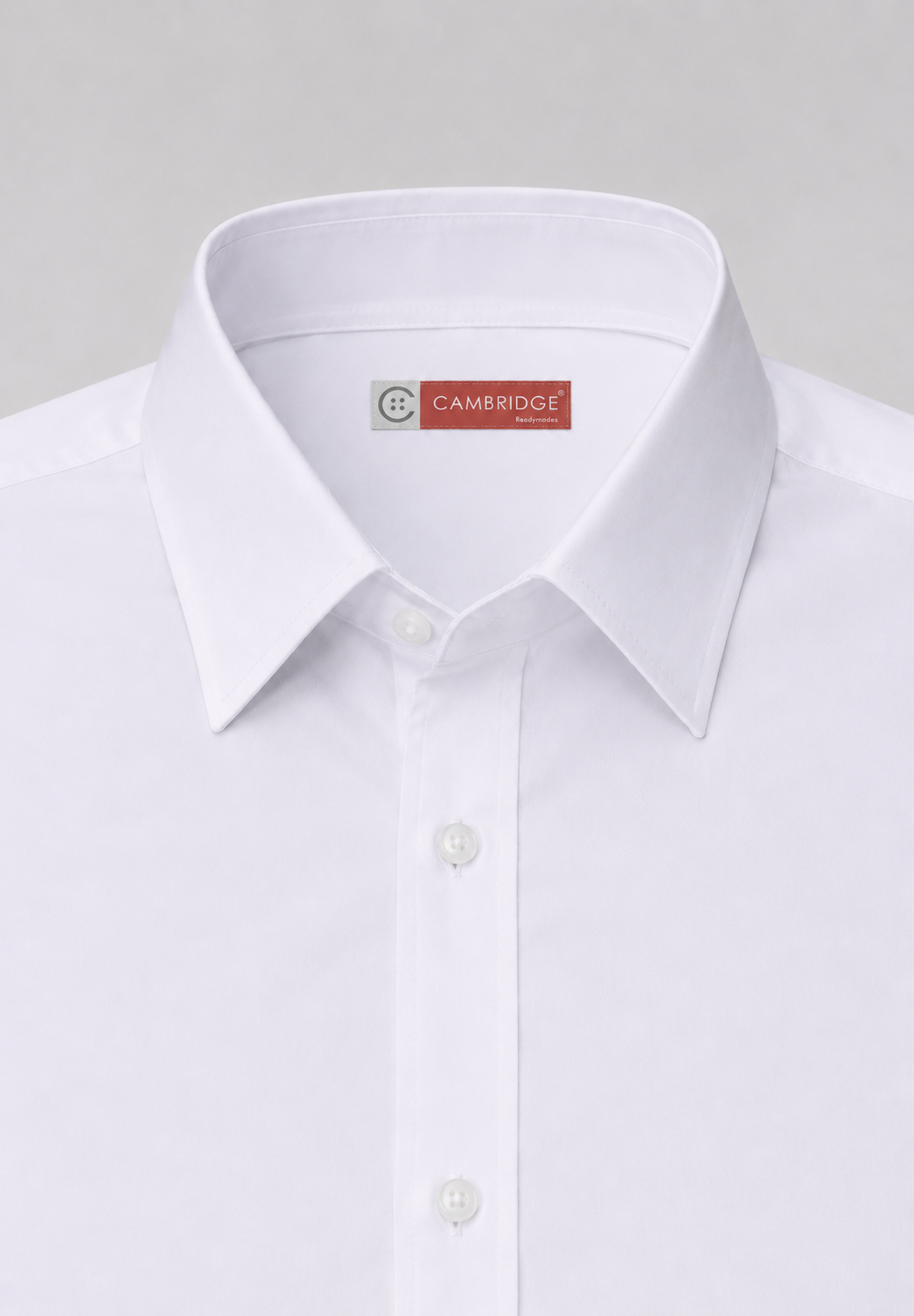 Foursquare White Signature Half Sleeve Cotton Shirt