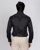 Heavy Satin - Black