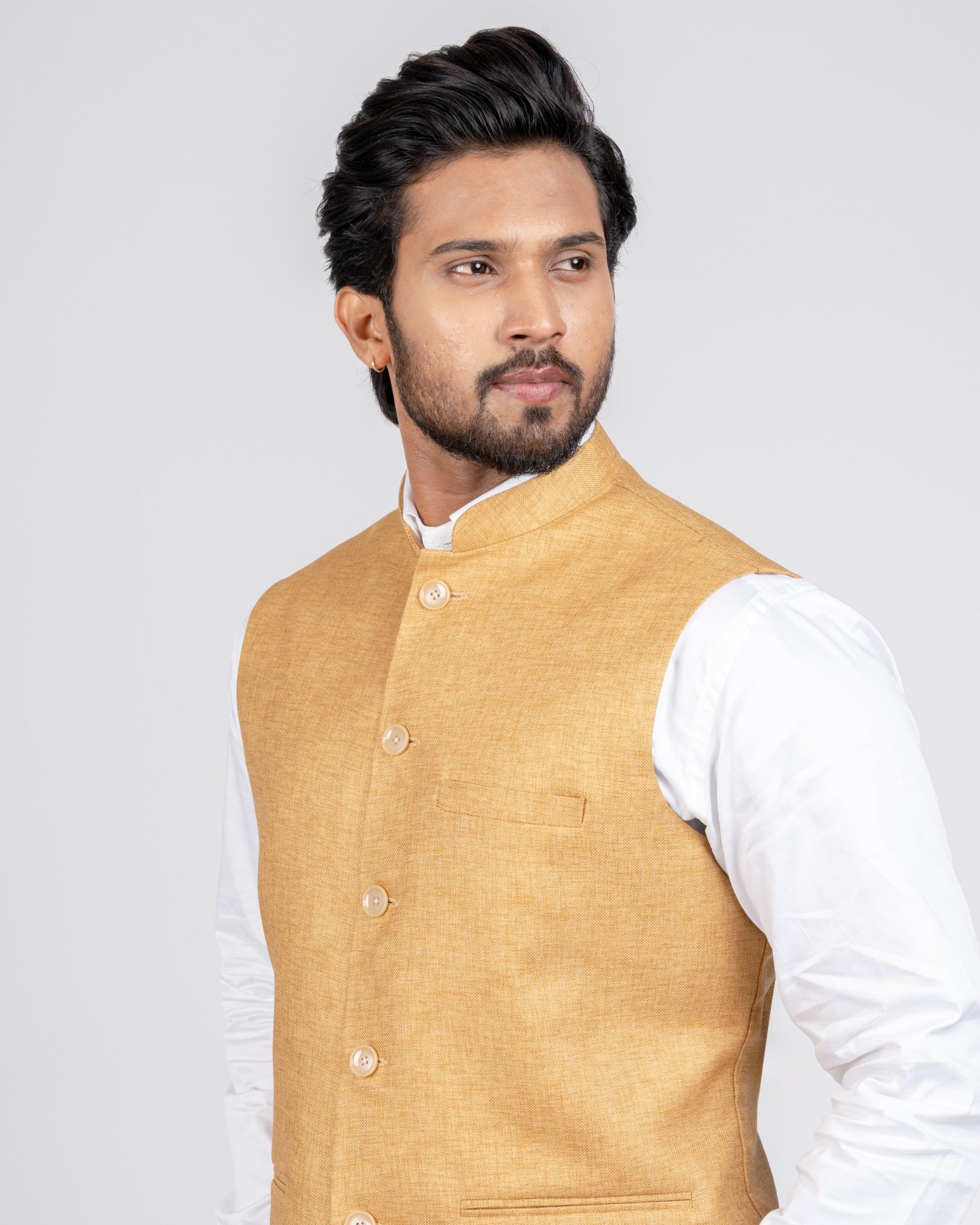 Khadi / Jute - Khaki