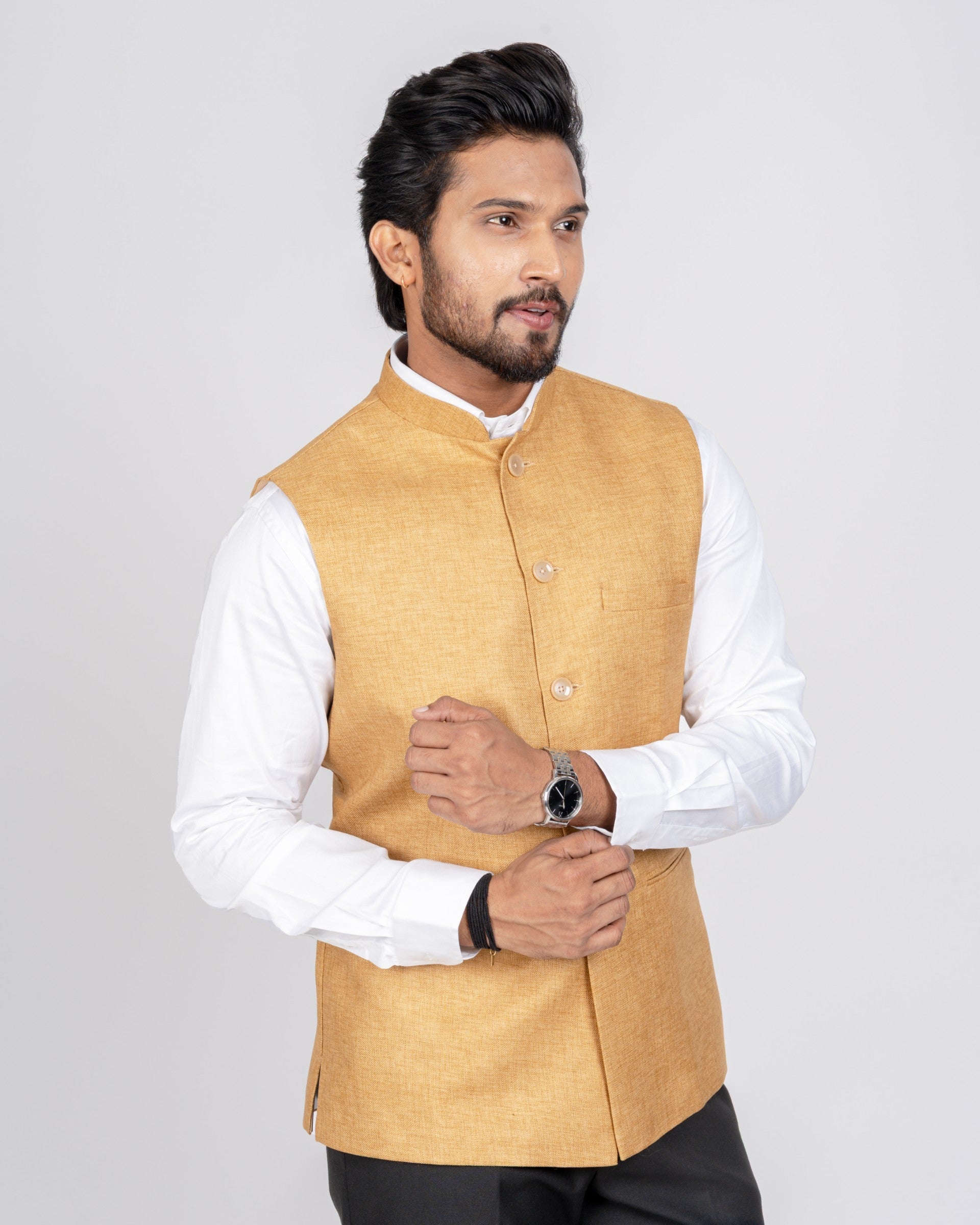 Khadi / Jute - Khaki