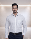 Mens Green Mf 50002 A Full Sleeves Shirt