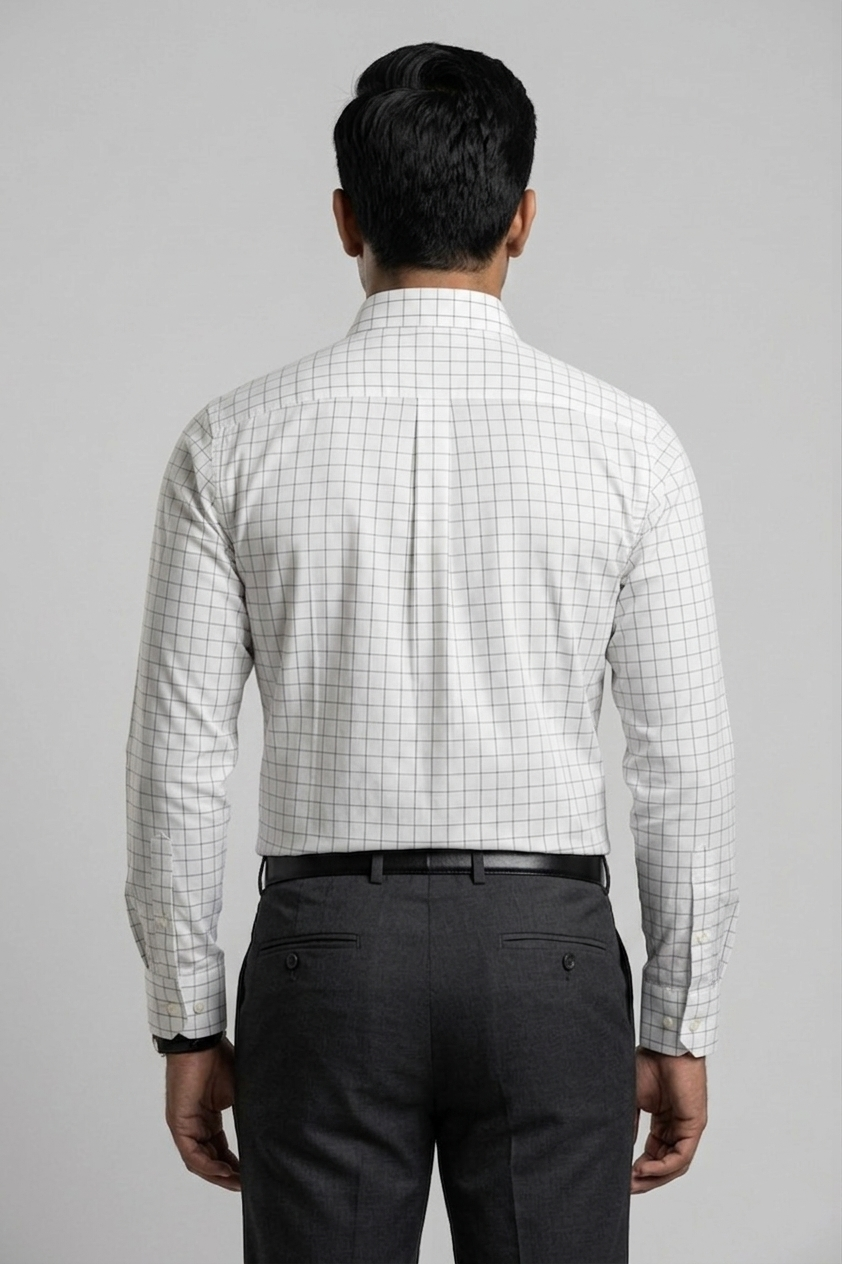 Mens Black-4 Prince 1 Full Sleeves Shirt