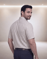 Rs 0038 Blue Mens Half Sleeves Shirt