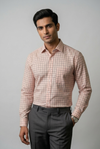 Mens Orange-3 Rs 1515 Full Sleeves Shirt