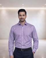 Mens Purple-1 Rs 2988 Full Sleeves Shirt