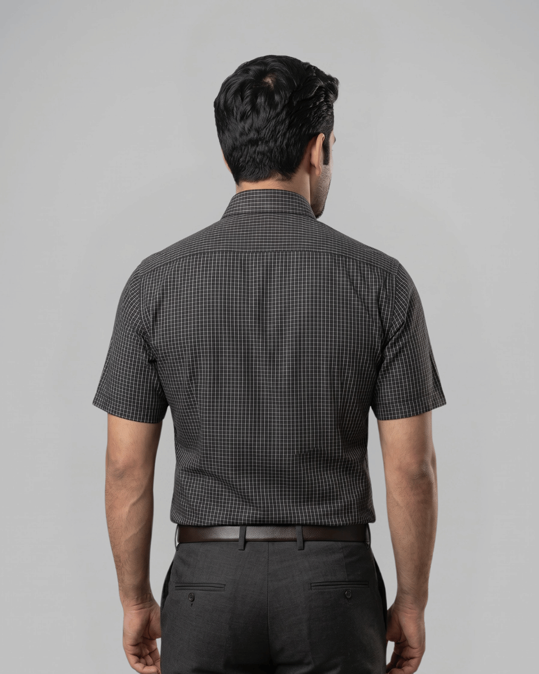 Rs 3296 Black Mens Half Sleeves Shirt