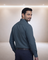 Mens Green Rs 3296 Full Sleeves Shirt