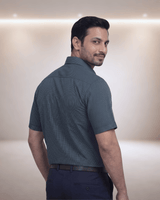 Rs 3296 Green Mens Half Sleeves Shirt