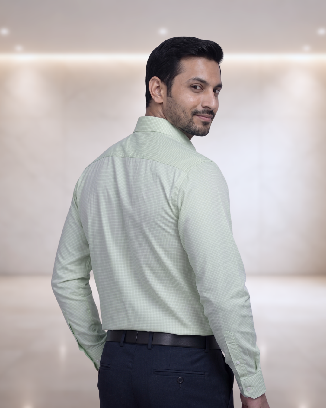 Mens Mint Rs 5957 Full Sleeves Shirt