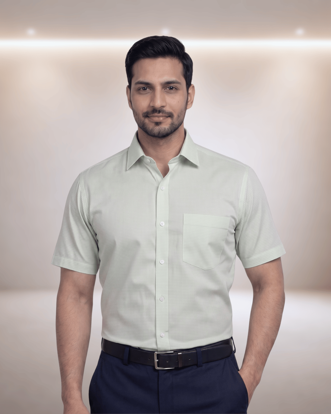 Rs 5957 Mint Mens Half Sleeves Shirt