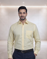 Mens Yellow Rs 5957 Full Sleeves Shirt