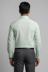 Mens Green Rs 6189 Full Sleeves Shirt