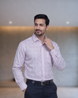 Mens Purple Rs 6448 Full Sleeves Shirt