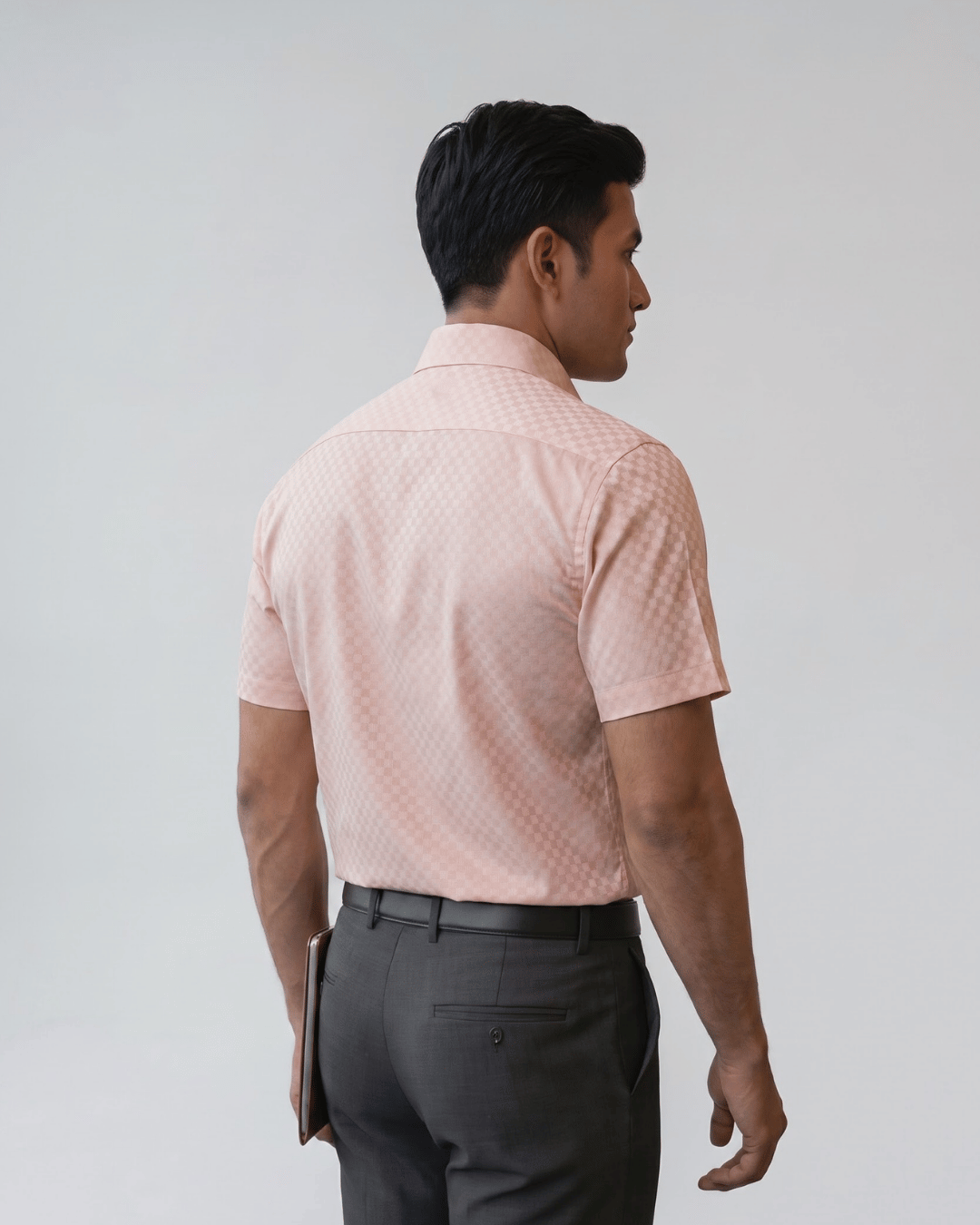 Rs 6451 Brown Mens Half Sleeves Shirt