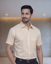 Rs 6578 Yellow Mens Half Sleeves Shirt