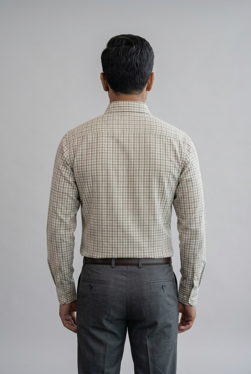 Mens Green Rs 6584 Full Sleeves Shirt