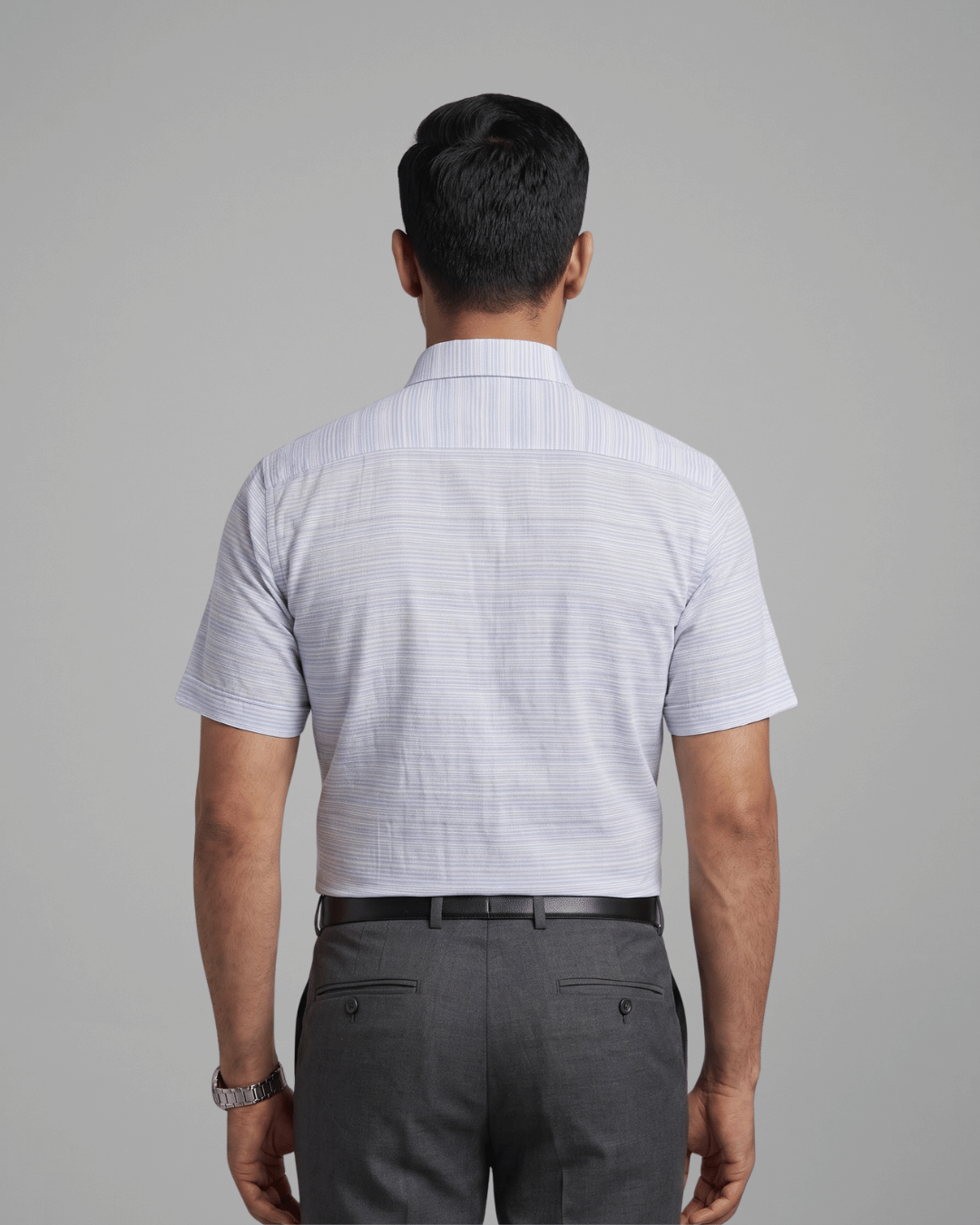 Rs 6609 Blue Mens Half Sleeves Shirt