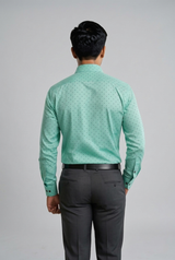 Mens Green-2 Rs 97498 Full Sleeves Shirt