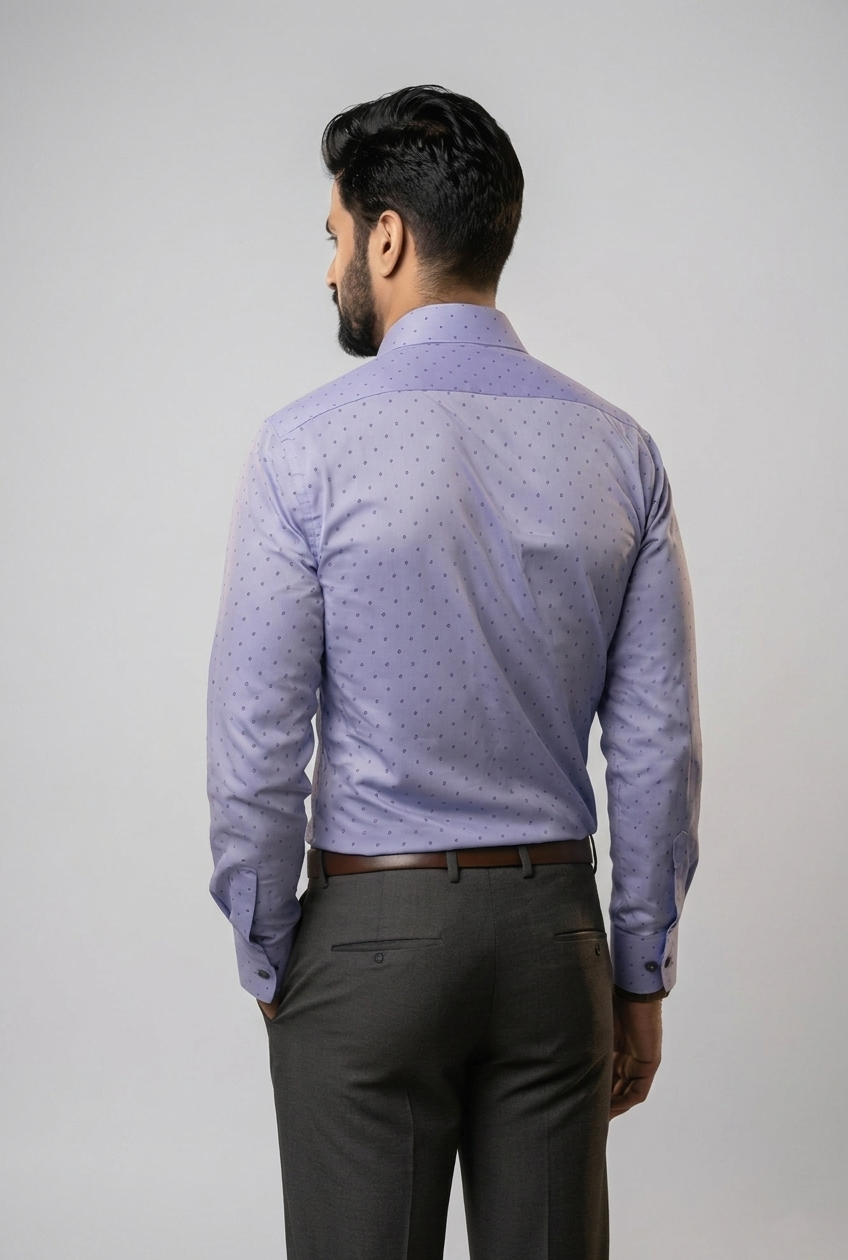 Mens Sky Blue-3 Rs 97498 Full Sleeves Shirt