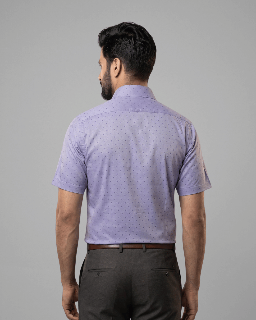 Rs 97498 Sky Blue Mens Half Sleeves Shirt