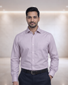 Mens Pink Sf 93082 C Full Sleeves Shirt