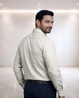 Mens Yellow Sf 93082 C Full Sleeves Shirt