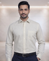 Mens Yellow Sf 93082 C Full Sleeves Shirt