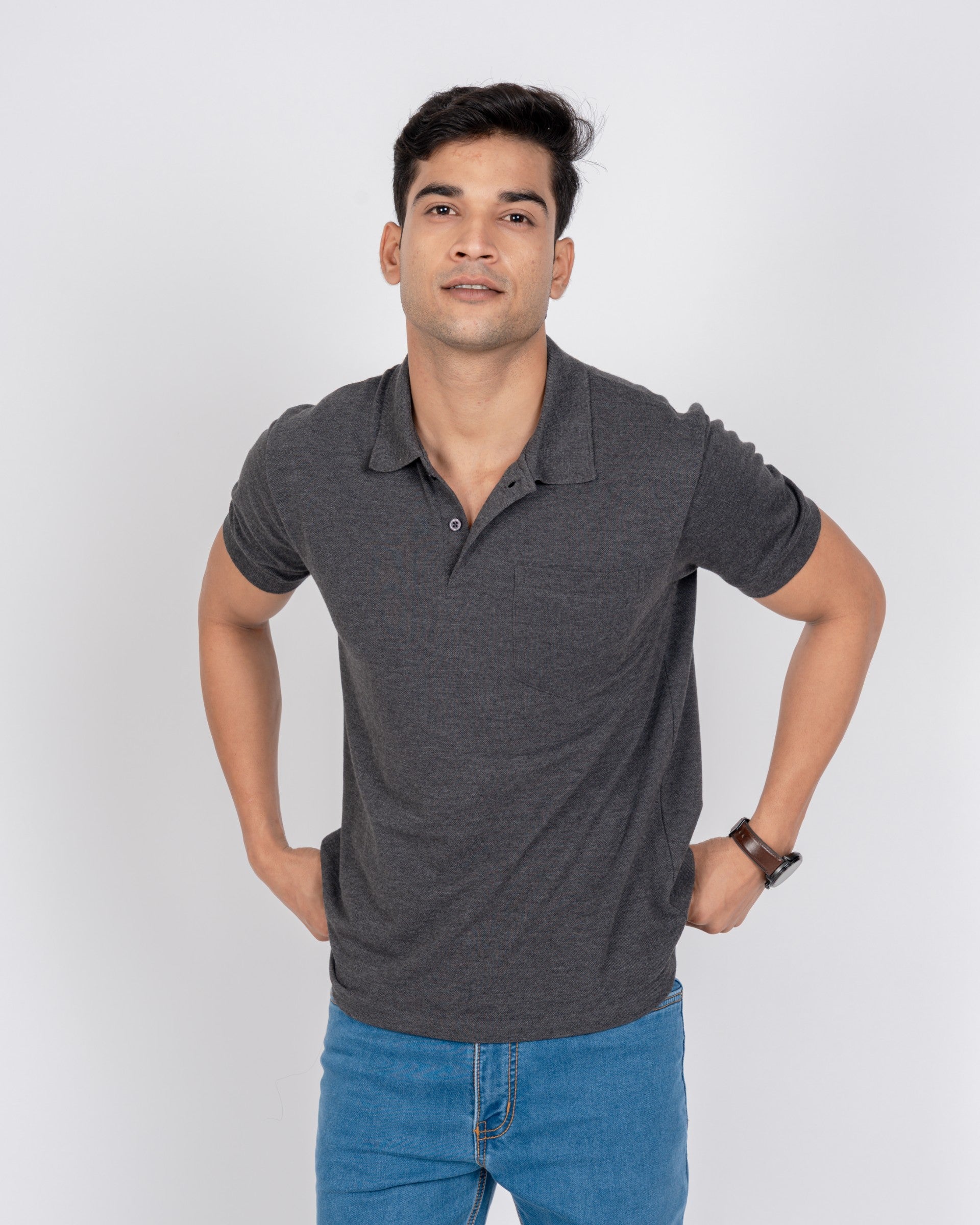 Classic Polo - Dark Anthra