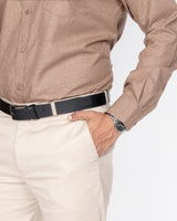 Cotton Satin - Beige