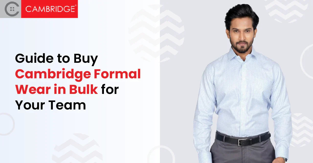 Guide to Buy Cambridge Formal Wear in Bulk for Your Team