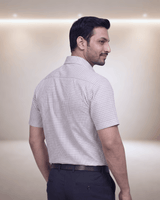 Bresol 31112 A Rust Mens Half Sleeves Shirt