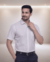 Bresol 31112 A Rust Mens Half Sleeves Shirt