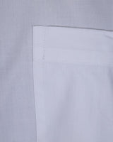 Foursquare White Signature Half Sleeve Cotton Shirt