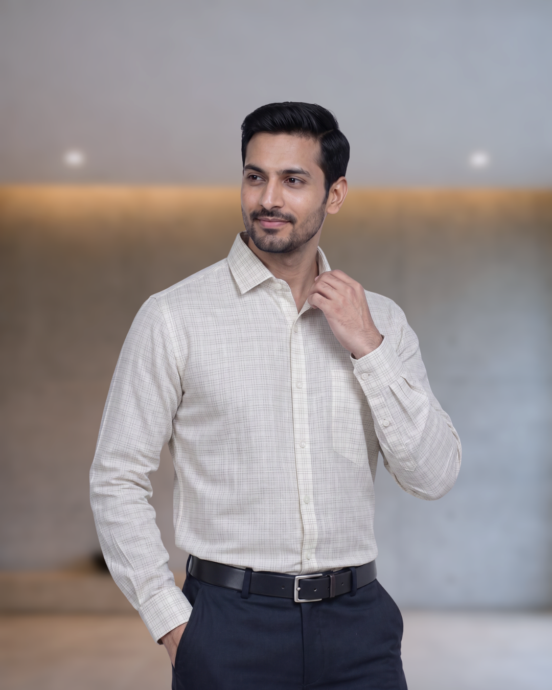 Mens Off White Figo 197 Full Sleeves Shirt