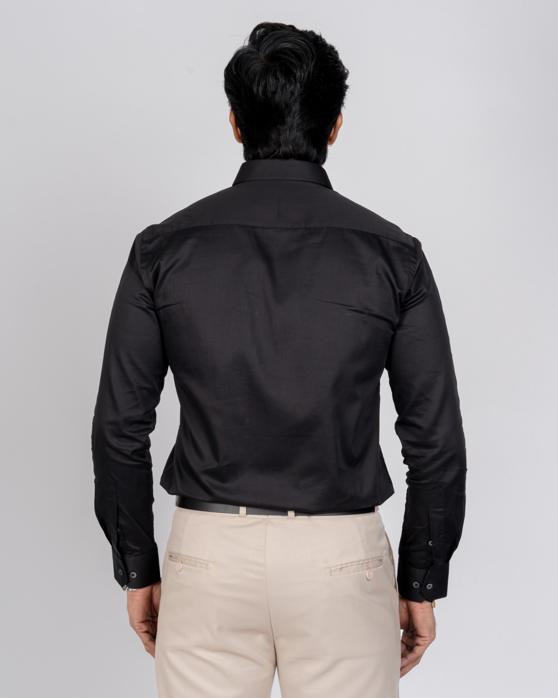 Heavy Satin - Black