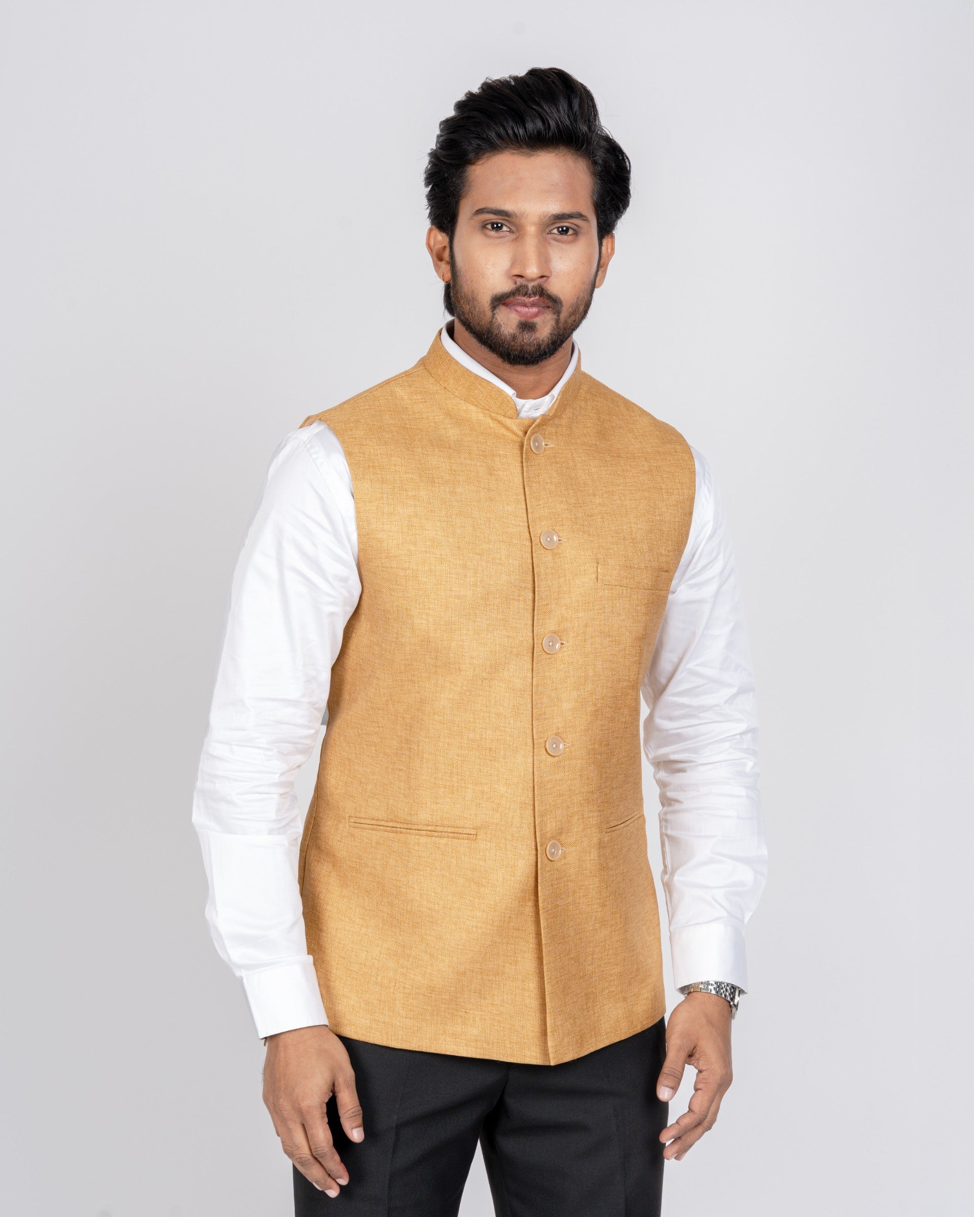 Khadi / Jute - Khaki