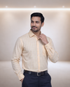 Mens Yellow Mesa 134 Full Sleeves Shirt