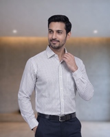 Mens Black Mf 50007 A Full Sleeves Shirt