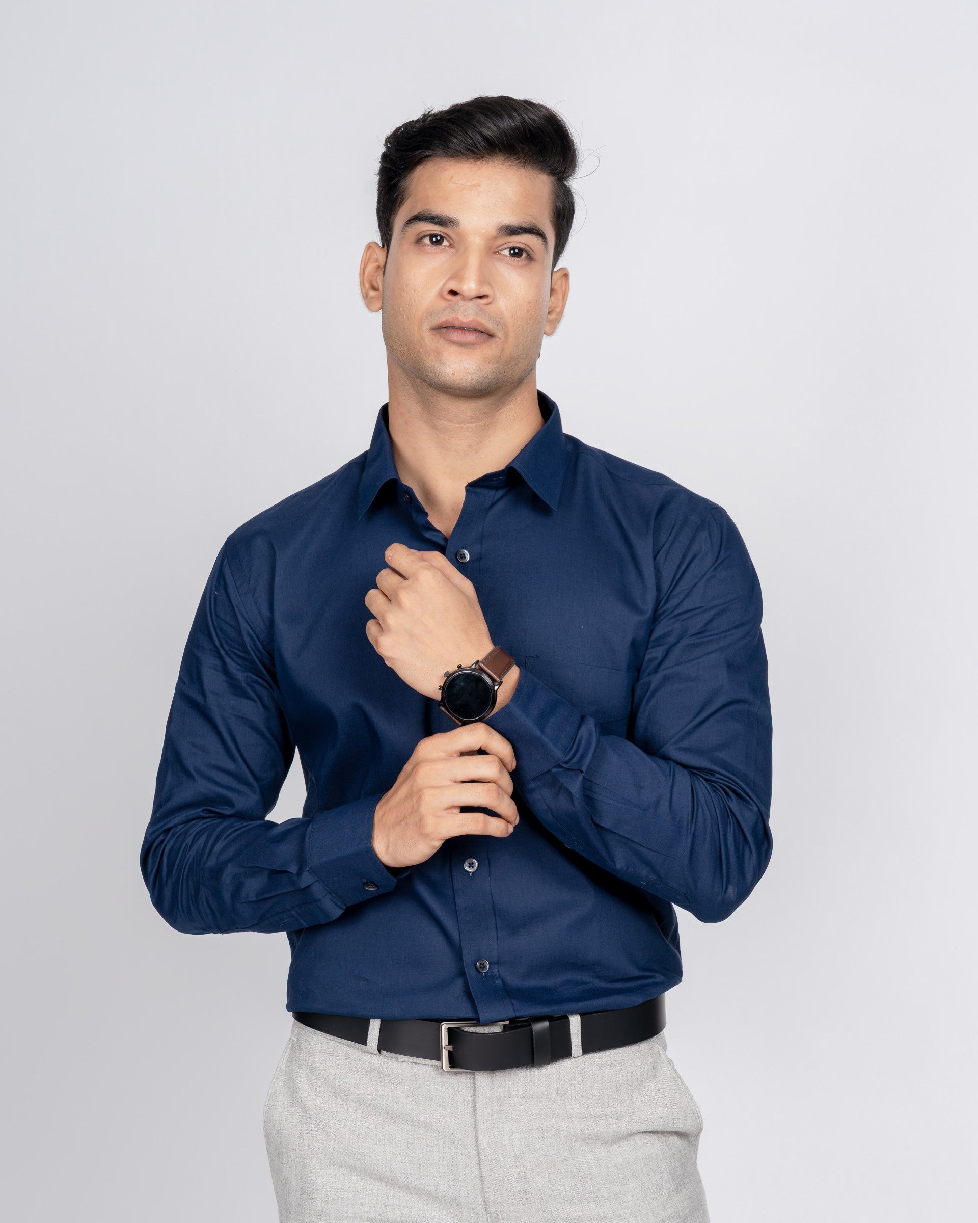 Motto Solid - Navy Blue