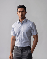Orian 25751 Navy Blue Mens Half Sleeves Shirt