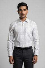 Mens Black-4 Prince 1 Full Sleeves Shirt