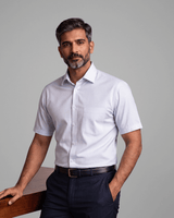 Rg 2025B Blue Mens Half Sleeves Shirt