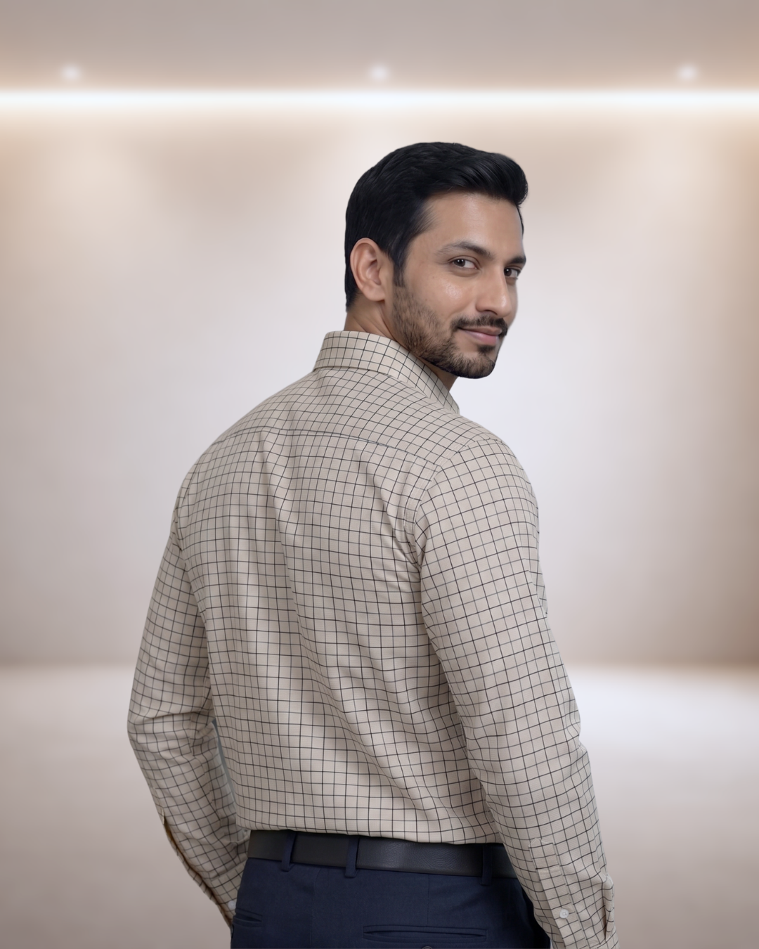 Mens Black Rs 0038 Full Sleeves Shirt