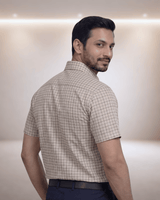 Rs 0038 Black Mens Half Sleeves Shirt