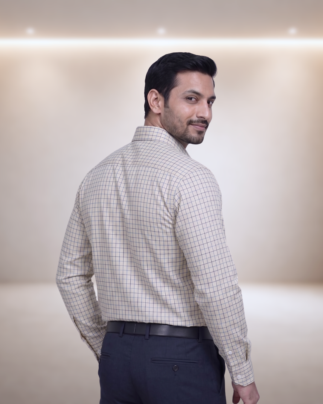 Mens Blue Rs 0038 Full Sleeves Shirt