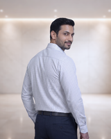Mens White Rs 0104 B Full Sleeves Shirt