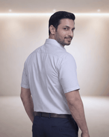 Rs 1103 Grey Mens Half Sleeves Shirt